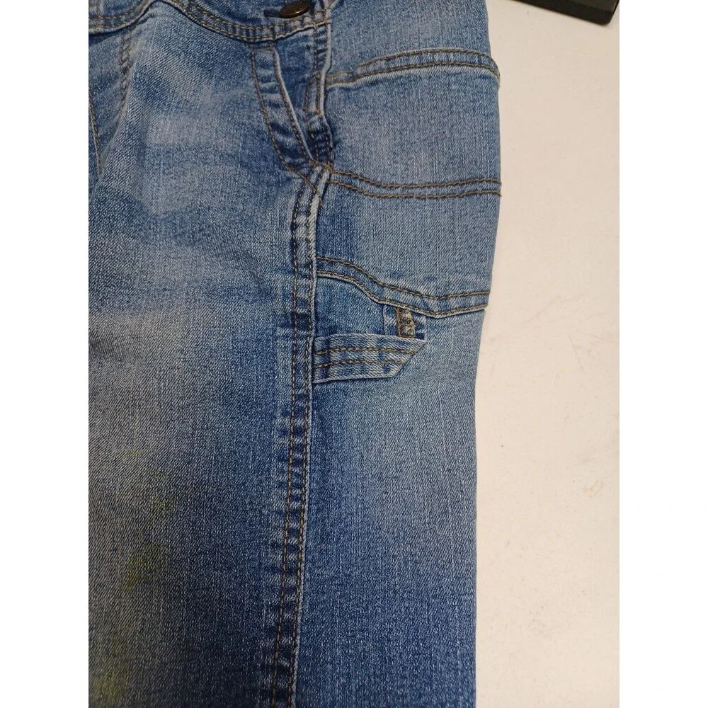 Oshkosh Bgosh Blue Denim Jean Overalls Sz 3T